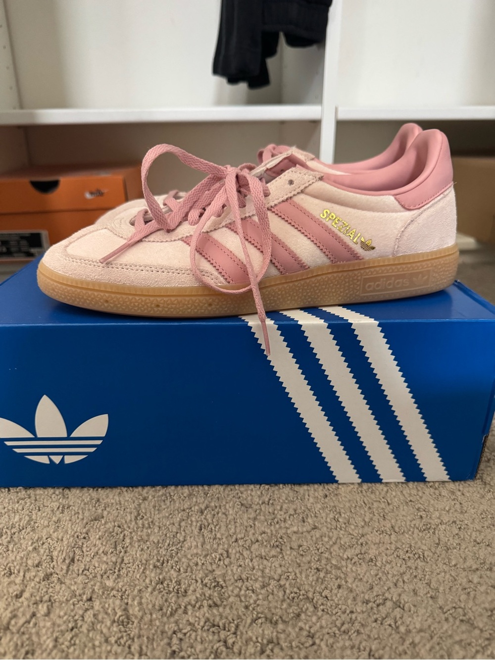 LIKE NEW - Women’s Adidas Gazelle Special Edition Pink Suede Sneakers